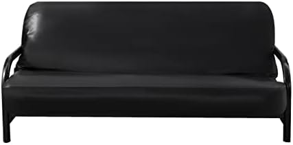 OctoRose Faux Leather Twin Size Futon Cover with 3 Side Zippers