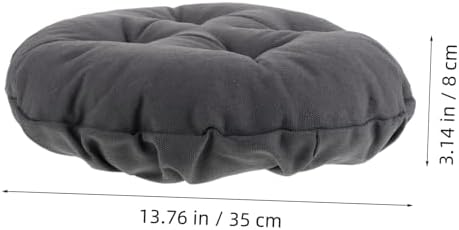 Cabilock Padded Round Stool Cover with Elastic Edge