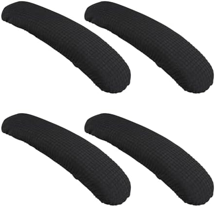 4 Pcs Office Arm Covers - Removable Stretchable Protective Sleeves