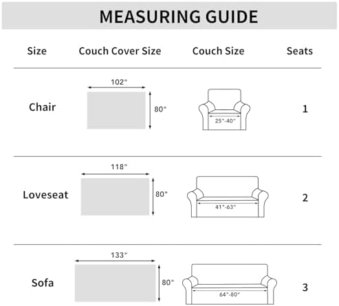 Easy-Going 80X118 inch Halloween Loveseat Sofa Cover