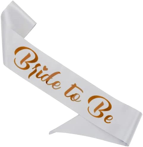 4Es Novelty Bride Cowgirl Hat with Veil and Bachelorette Sash 1