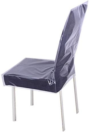 Clear Dining Chair Slipcovers 205 Inch W x 193 Inch D