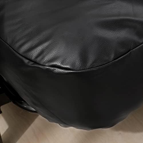 OctoRose Faux Leather Twin Size Futon Cover with 3 Side Zippers