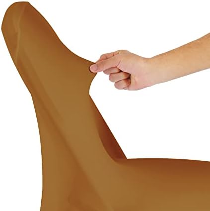 Magalo 12 Pack Gold Spandex Waterproof Chair Covers