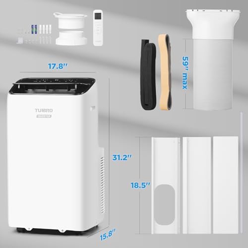 TURBRO Greenland 14000 BTU Inverter Portable Air Conditioner 1
