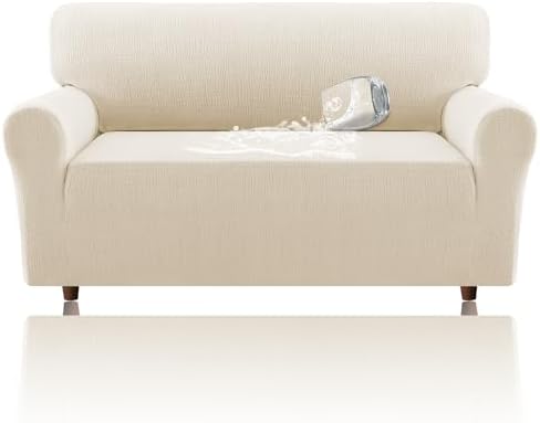 HVERSAILTEX Jacquard Sofa Slipcover Waterproof Protector for Kids and Pets