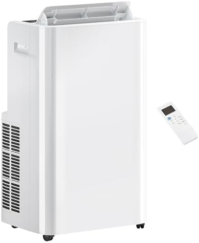 HOMCOM 12000 BTU Portable AC Unit with Remote Control and 4 Modes