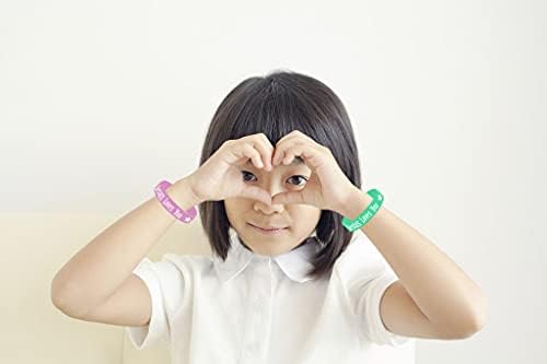 Oringaga 36PCS Jesus Loves You Rubber Bracelets 1