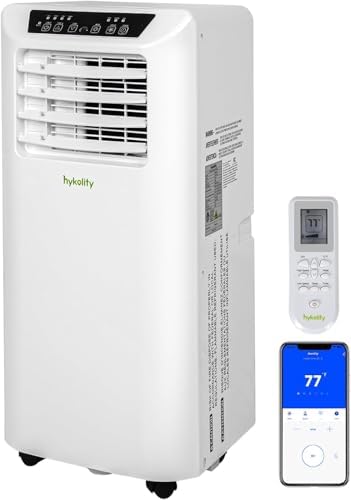 Hykolity 10000 BTU WiFi Portable Air Conditioner with 4 in 1 Function