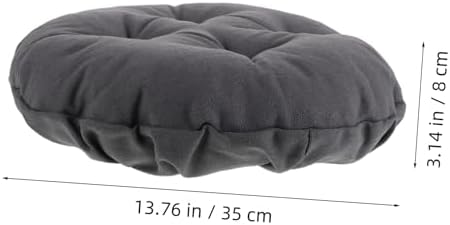Cabilock Round Barstool Cushion Padded Seat Protector with Elastic Band