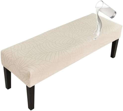 FUANGUI Waterproof Bench Cover for Dining Chairs and Stools
