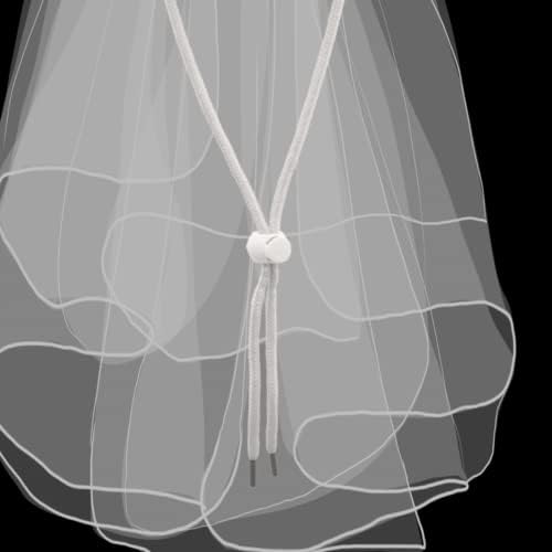 4Es Novelty Bride Cowgirl Hat with Veil and Bachelorette Sash 1