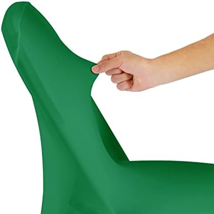 12 Pack Emerald Spandex Folding Chair Cover for Events