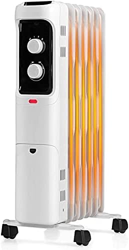 1500W Oil Filled Radiator Heater with 3 Heat Settings