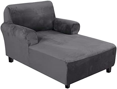 HVERSAILTEX Velvet Chaise Lounge Cover