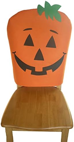 Set of 2 Halloween Chair Covers for Dining Room 1