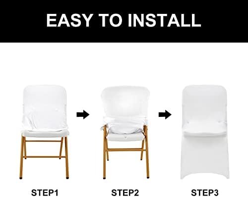Spandex Chair Cover Set of 12 for Party and Event Use