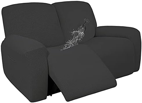 Easy-Going Dual Waterproof Recliner Loveseat Cover 6-Piece