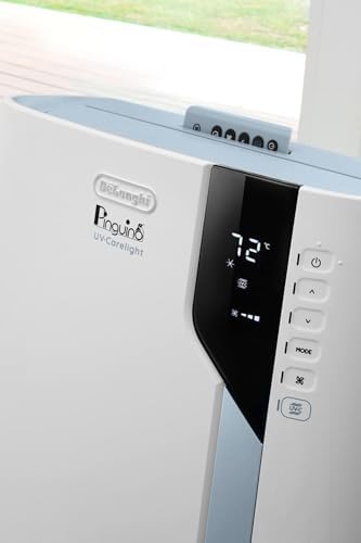 DeLonghi Portable Air Conditioner with UV-Carelight 14000 BTU White Renewed