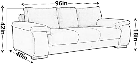 Jassoka Heavy Duty Waterproof Sofa Cover