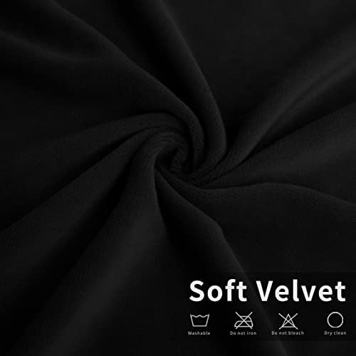 Easy-Going Velvet 8-Piece Recliner Couch Covers