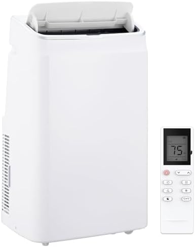 Hipicute 14000 BTU Portable Air Conditioner with Remote Control