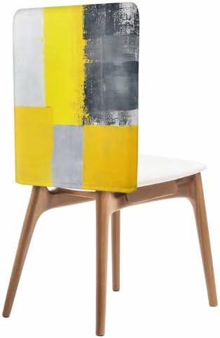 UYULILOY Chair Covers Set of 6 Modern Art Abstract Decor