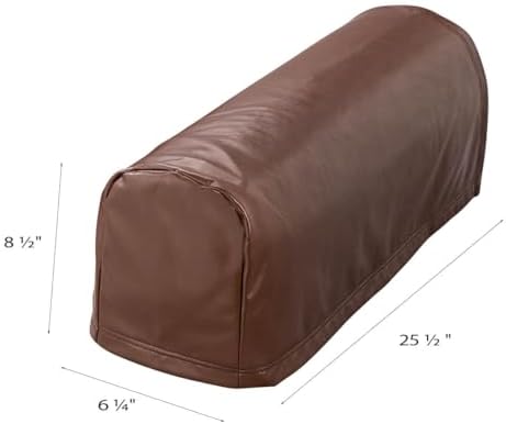 Faux Leather Arm Rest Covers Set of 2