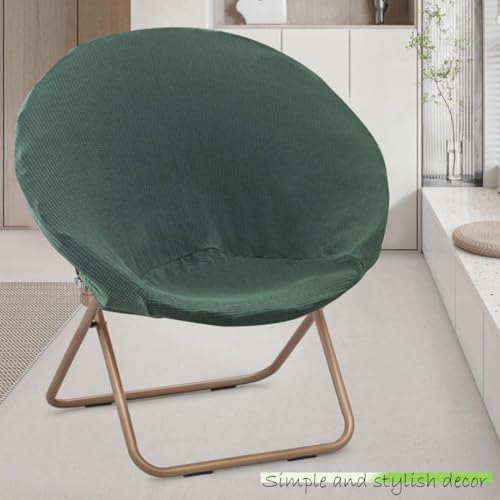 Buenanir Matcha Saucer Chair Covers 2 Pieces Foldable Stretch Slipcovers