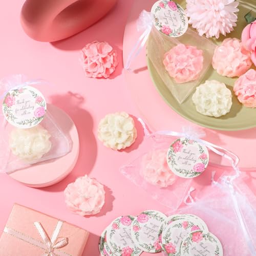 Hydrangea Flower Mini Soap Wedding Favor Set