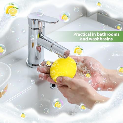 30 Pcs Lemon Shaped Soap Bulk for Baby Shower Favors