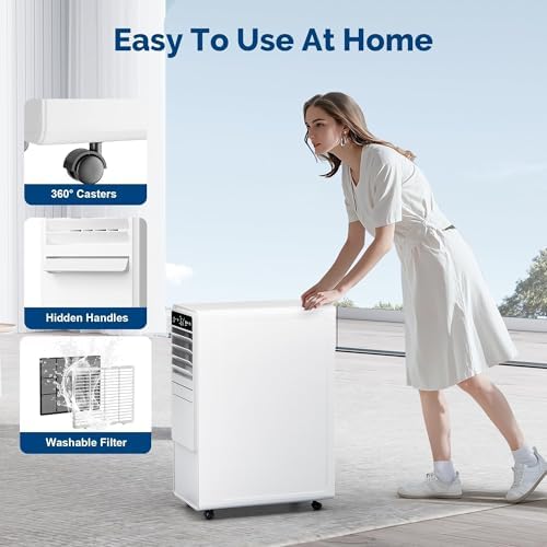 Tanoxo 12000 BTU Portable AC Unit with Digital Display