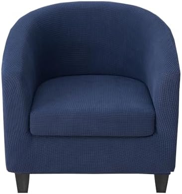 CRFATOP Club Chair Slipcover Navy 2 Piece