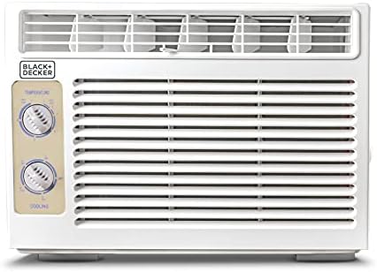 BLACKDECKER Window Air Conditioner 5000 BTU White