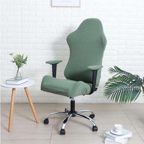 FORCHEER Gaming Chair Cover Set Green for Adults 1