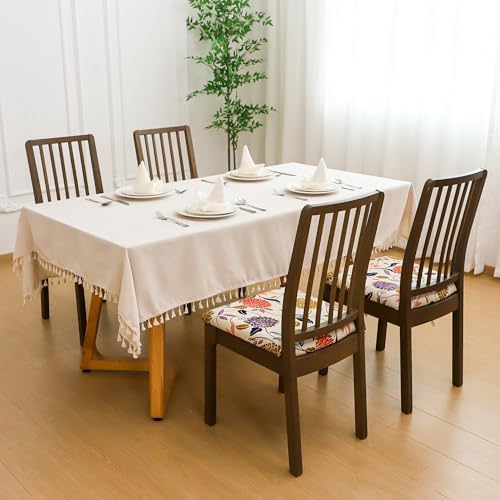 FORCHEER Waterproof Dining Chair Seat Covers Set of 4 1