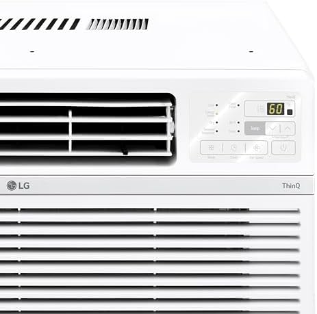 LG LW1224RSMX Window Air Conditioner 12000 BTU 550 Sq Ft White