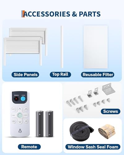 PioneerWorks 8000 BTU Window Air Conditioner White