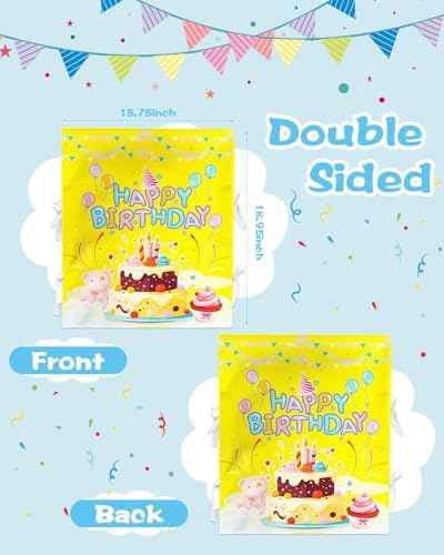 Xiheer 2 Pcs Birthday Chair Cover for Classroom Party