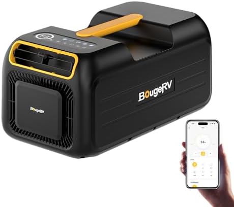 BougeRV 3500BTU Portable Air Conditioner for Camping and Van Life