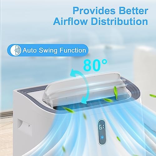 Wiytamo 14000 BTU Portable Air Conditioner for 700 Sq Ft Room