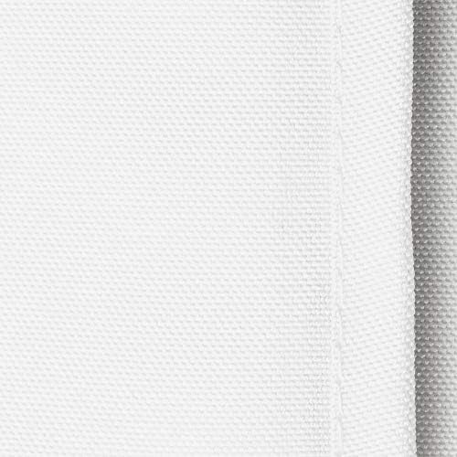 Lanns Linens 10 Pcs White Polyester Folding Chair Covers for Events