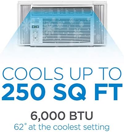 BLACKDECKER 6000 BTU Window Air Conditioner with Remote Control