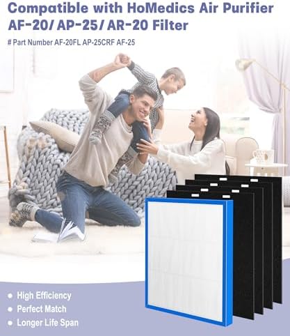Popurure AF-20FL Replacement Filter Set