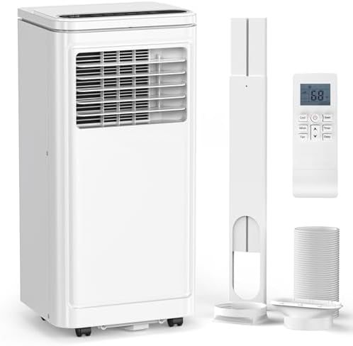10000 BTU Portable AC Unit 3-in-1 Cooling Dehumidifier Fan
