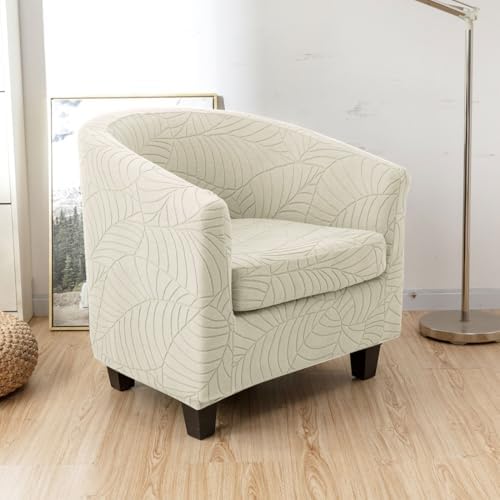 Lussenwert 2-Piece Tub Chair Slipcover Set - Beige
