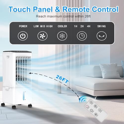YIJU 3-in-1 Portable AC Unit 2500 CFM Cooling