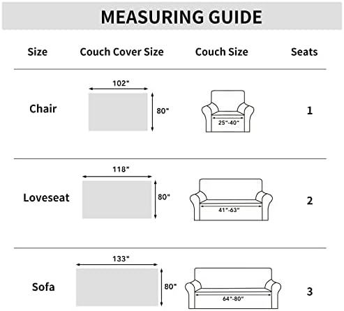 Easy-Going 80X133 Inch Sofa Cover Ivory