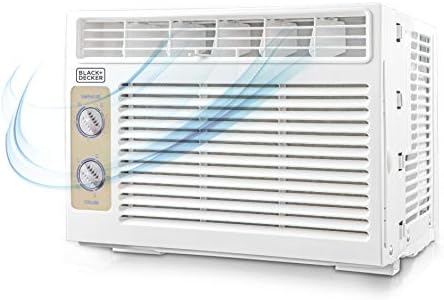BLACKDECKER Window Air Conditioner 5000 BTU White
