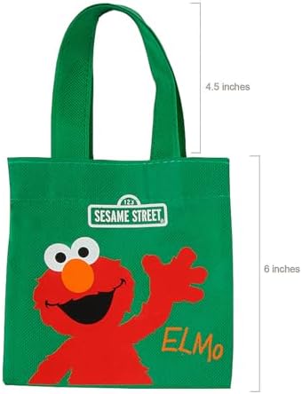 Sesame Street Goodie Bags Set of 12 for Party Favors